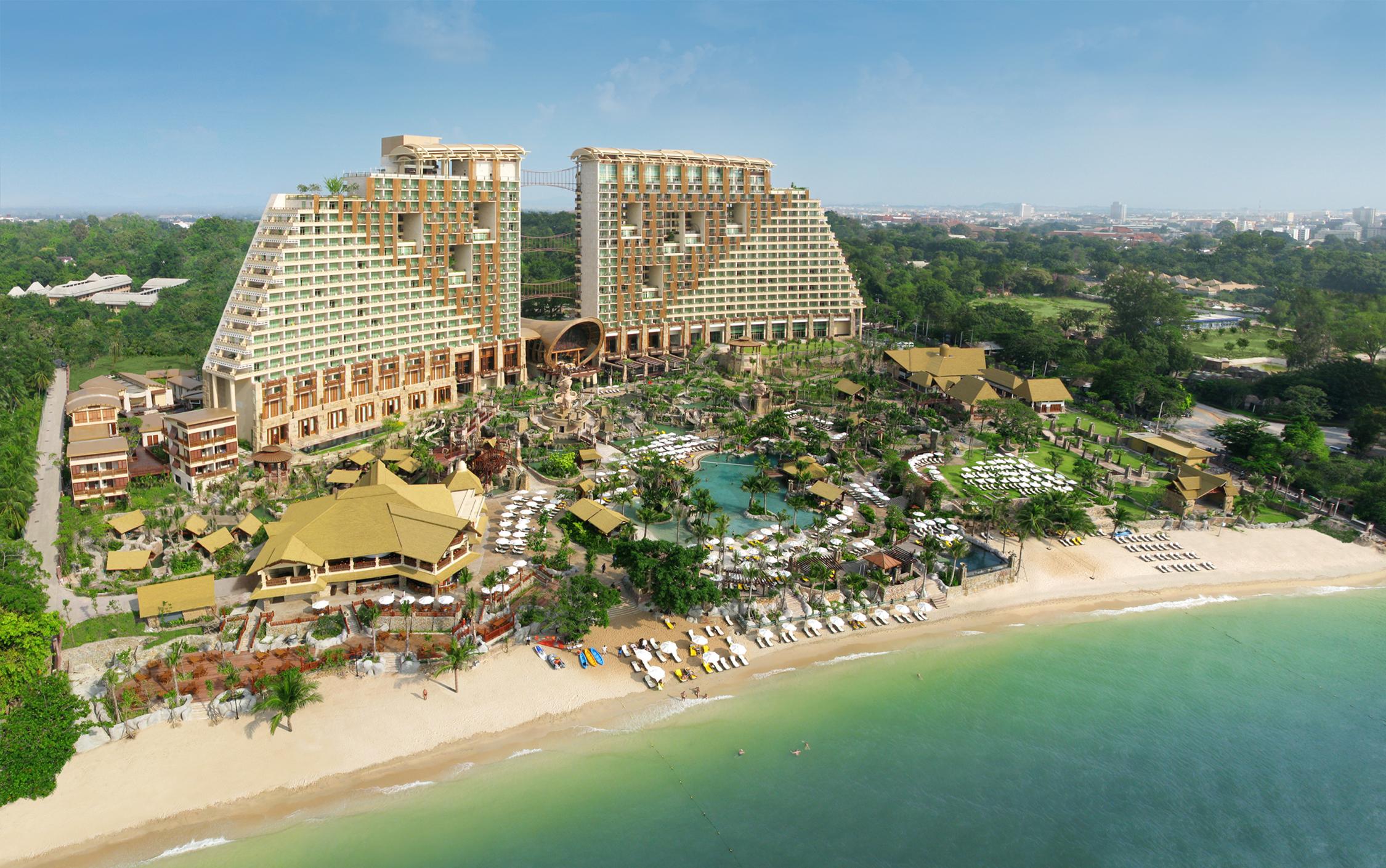 Centara Grand Mirage Beach Resort Pattaya Buitenkant foto